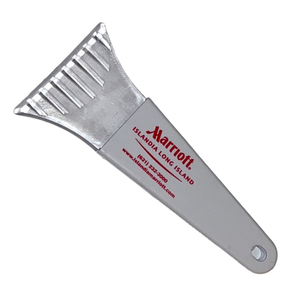 Vintage Mini Windshield Ice Scraper Promotional Advertising For Marriott Hotels